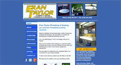 Desktop Screenshot of frantaylorplumbing.com